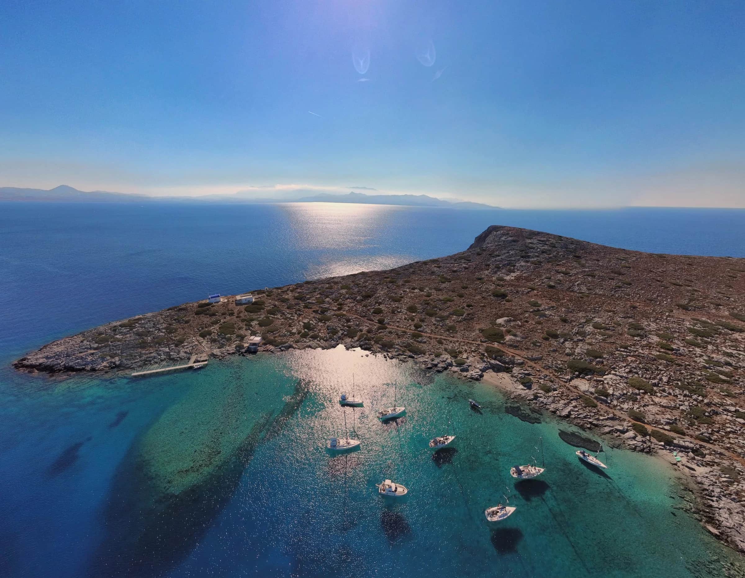 Heraklion to Dia Island – Authentic Small Group Sailing Experience