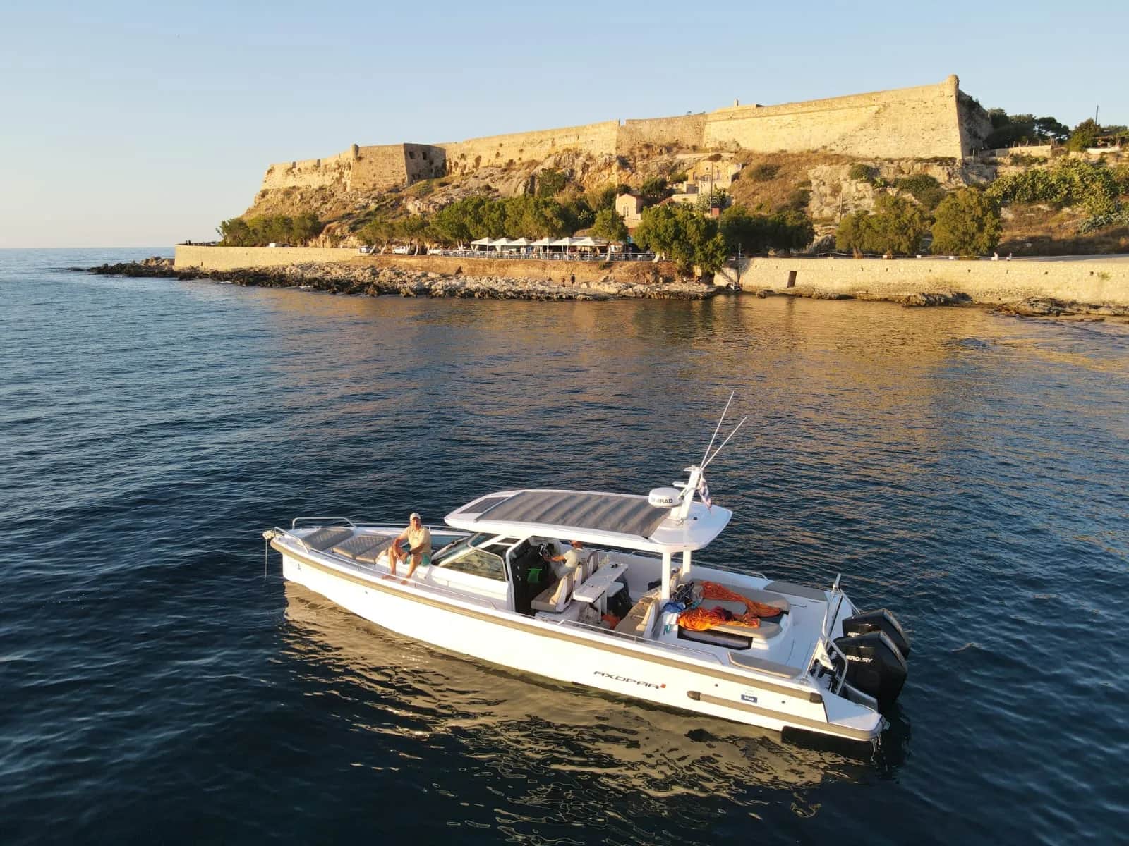 Private Romantic Sunset Boat Tour in Rethymno
