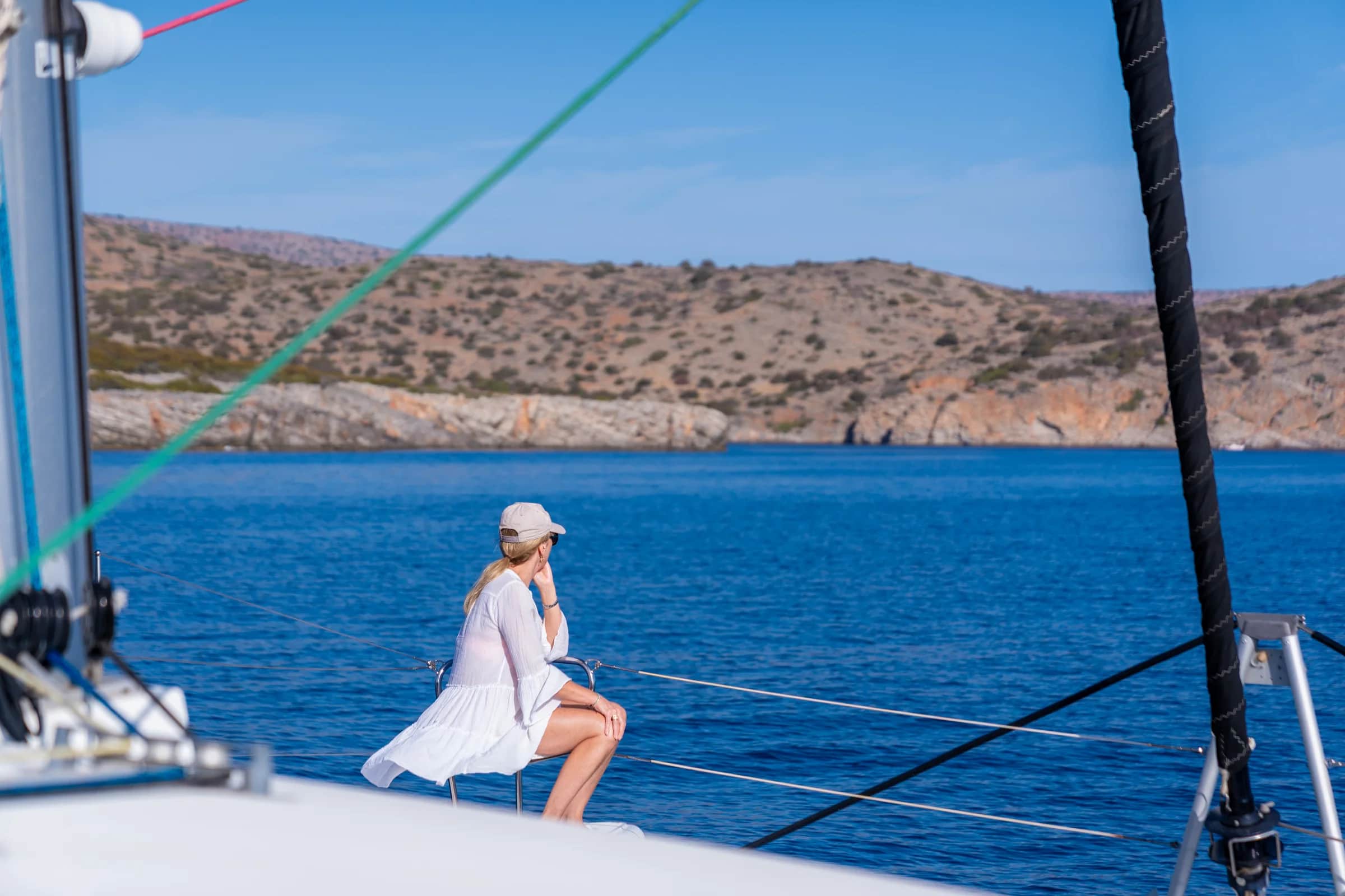 Semi-Private Catamaran Cruise: Agios Nikolaos, Spinalonga & All-Inclusive